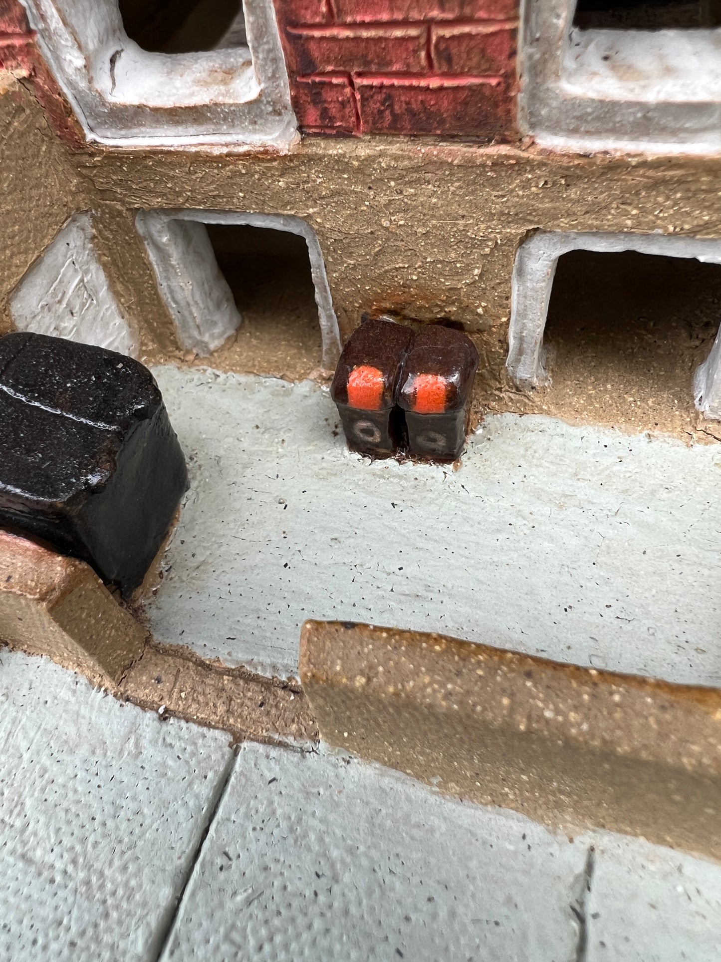 Red Stones in Carroll Gardens